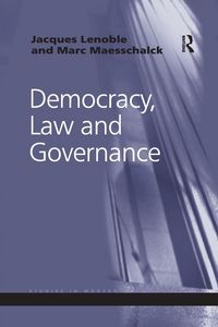 Produktbild: Democracy, Law and Governance