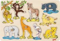 Produktbild: Steckpuzzle Afrikanische Tierkinder
