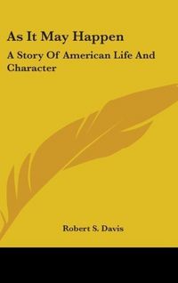 Produktbild: Davis, R: As It May Happen