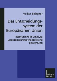 Produktbild: Das Entscheidungssystem der Europ&auml;ischen Union