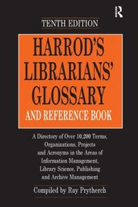 Produktbild: Prytherch, R: Harrod's Librarians' Glossary and Reference Bo