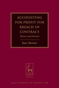 Produktbild: Accounting for Profit for Breach of Contract