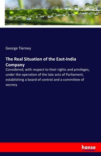 Produktbild: The Real Situation of the East-India Company