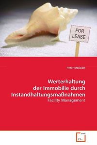 Produktbild: Maiwald Peter: Werterhaltung der Immobilie durchInstandhaltu