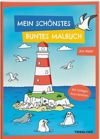 Produktbild: Mein sch&ouml;nstes buntes Malbuch. Am Meer