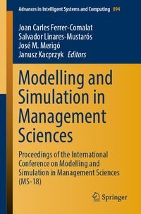 Produktbild: Modelling and Simulation in Management Sciences