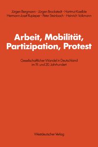 Produktbild: Arbeit, Mobilit&auml;t, Partizipation, Protest