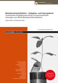 Produktbild: Betriebswirtschaftslehre &ndash; Aufgaben- und L&ouml;sungsband