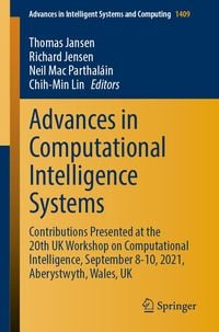 Produktbild: Advances in Computational Intelligence Systems