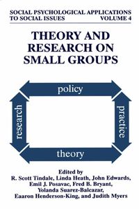 Produktbild: Theory and Research on Small Groups