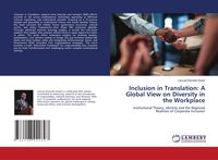 Produktbild: Inclusion in Translation: A Global View on Diversity in the Workplace