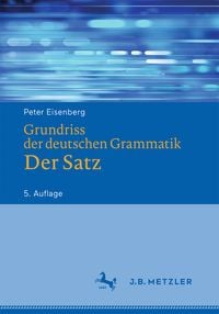 Produktbild: Grundriss der deutschen Grammatik