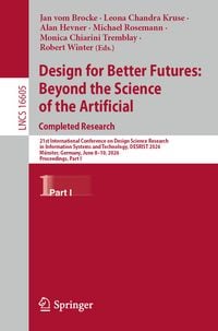 Produktbild: Design for Better Futures: Beyond the Science of the Artificial. Completed Research