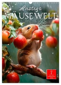 Produktbild: Lustige M&auml;usewelt (Wandkalender 2026 DIN A3 hoch), CALVENDO Monatskalender