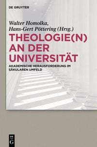 Produktbild: Theologie(n) an der Universit&auml;t