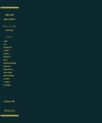 Produktbild: Organic Reactions, Volume 88