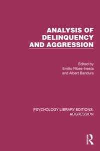 Produktbild: Analysis of Delinquency and Aggression
