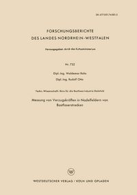 Produktbild: Messung von Verzugskr&auml;ften in Nadelfeldern von Bastfaserstrecken