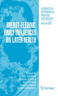 Produktbild: Breast-Feeding: Early Influences on Later Health