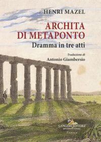 Produktbild: Archita di Metaponto. Dramma in tre atti