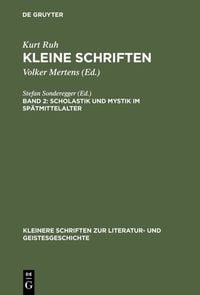 Produktbild: Scholastik und Mystik im Sp&auml;tmittelalter
