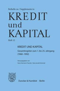 Produktbild: Kredit und Kapital.