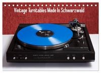 Produktbild: Vintage Turntables Made In Schwarzwald (Tischkalender 2027 DIN A5 quer), CALVENDO Monatskalender
