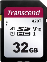 Produktbild: Transcend TS32GSDC420T SD-Karte Industrial 32GB v30 Video Speed Class