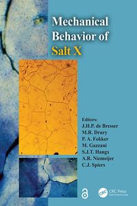 Produktbild: The Mechanical Behavior of Salt X