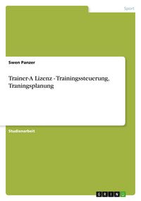 Produktbild: Trainer-A Lizenz - Trainingssteuerung, Traningsplanung