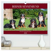 Produktbild: Berner Sennenhund - Der beste Freund f&uuml;rs Leben (hochwertiger Premium Wandkalender 2026 DIN A2 quer), Kunstdruck in Hochglanz