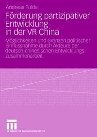 Produktbild: F&ouml;rderung partizipativer Entwicklung in der VR China