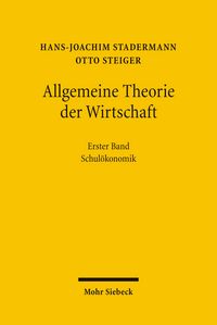 Produktbild: Allgemeine Theorie der Wirtschaft