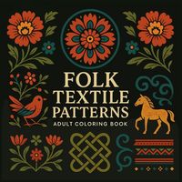 Produktbild: Folk Textile Patterns - Adult Coloring Book