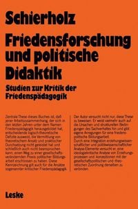 Produktbild: Friedensforschung und Politische Didaktik