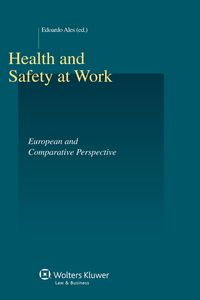 Produktbild: Health and Safety At Work. European and Comparative Perspective