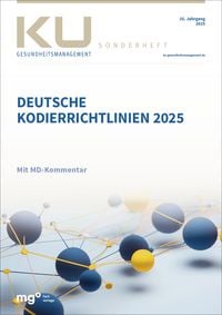 Produktbild: Deutsche Kodierrichtlinien 2025 mit MD-Kommentar