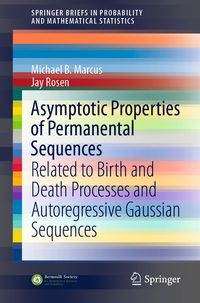 Produktbild: Asymptotic Properties of Permanental Sequences