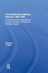 Produktbild: The Middle East Military Balance 1988-1989