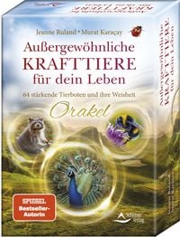 Produktbild: Au&szlig;ergew&ouml;hnliche Krafttiere f&uuml;r dein Leben &ndash; 64 st&auml;rkende Tierboten und ihre Weisheit &ndash; Orakel