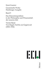 Produktbild: Das Erkenntnisproblem in der Philosophie und Wissenschaft der neueren Zeit. Vierter Band
