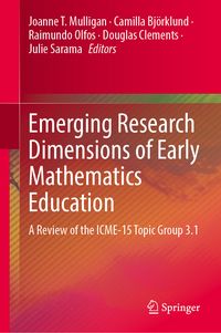 Produktbild: Emerging Research Dimensions of Early Mathematics Education