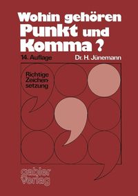 Produktbild: Wohin geh&ouml;ren Punkt und Komma?