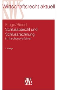 Produktbild: Schlussbericht und Schlussrechnung