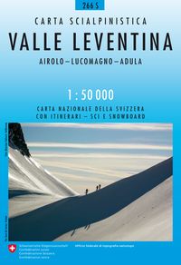 Bild vom Artikel Swisstopo 1 : 50 000 Valle Leventina Ski vom Autor Bundesamt für Landestopografie swisstopo