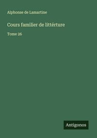 Produktbild: Cours familier de litt&eacute;rture