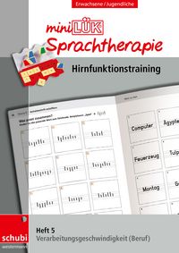 Produktbild: MiniL&Uuml;K-Sprachtherapie - Hirnfunktionstraining