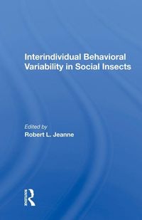 Produktbild: Interindividual Behavioral Variability in Social Insects