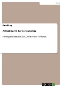 Produktbild: Arbeitsrecht f&uuml;r Mediatoren