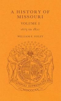 Produktbild: A History of Missouri (V1)